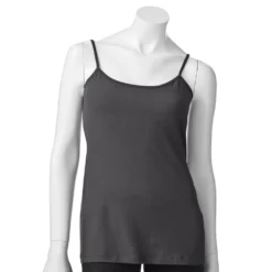 Women's Sonoma Goods For Life® Everyday Built-In Support Camisole -Outlet Clothiza Store 2433356 Asphalt