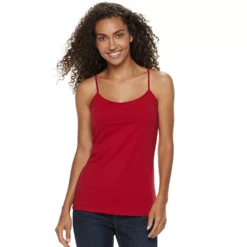 Women's Sonoma Goods For Life® Everyday Built-In Support Camisole -Outlet Clothiza Store 2433356 Cherries