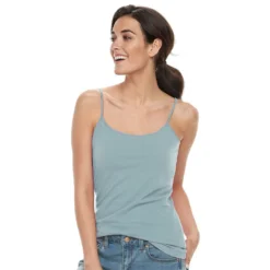 Women's Sonoma Goods For Life® Everyday Built-In Support Camisole -Outlet Clothiza Store 2433356 Hanover Blue