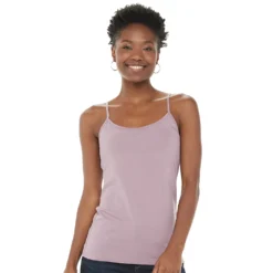 Women's Sonoma Goods For Life® Everyday Built-In Support Camisole -Outlet Clothiza Store 2433356 Lavender