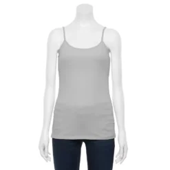 Women's Sonoma Goods For Life® Everyday Built-In Support Camisole -Outlet Clothiza Store 2433356 Light Gray