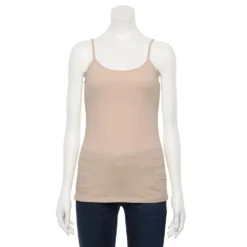Women's Sonoma Goods For Life® Everyday Built-In Support Camisole -Outlet Clothiza Store 2433356 Light Sand