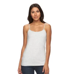Women's Sonoma Goods For Life® Everyday Built-In Support Camisole -Outlet Clothiza Store 2433356 Moonbeam Heather