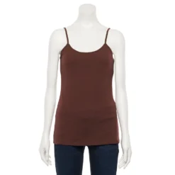 Women's Sonoma Goods For Life® Everyday Built-In Support Camisole -Outlet Clothiza Store 2433356 Percy Plum