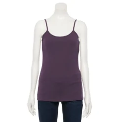 Women's Sonoma Goods For Life® Everyday Built-In Support Camisole -Outlet Clothiza Store 2433356 Plum