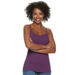 Women's Sonoma Goods For Life® Everyday Built-In Support Camisole -Outlet Clothiza Store 2433356 Plum Quartz