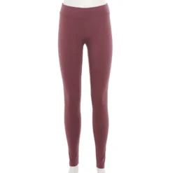 Women's Sonoma Goods For Life® Midrise Leggings -Outlet Clothiza Store 2946661 Deep Mauve