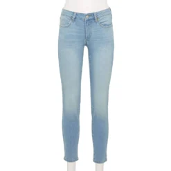 Women's Sonoma Goods For Life® Supersoft Stretch Midrise Skinny Jeans -Outlet Clothiza Store 2954787 Light Destructed