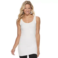 Women's Sonoma Goods For Life® Tunic Layering Tank Top -Outlet Clothiza Store 2979874 Gold Shimmer