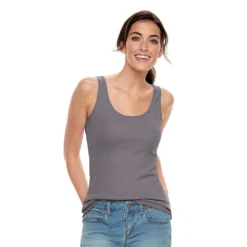 Women's Sonoma Goods For Life® Tunic Layering Tank Top -Outlet Clothiza Store 2979874 Lavender Purple