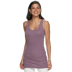 Women's Sonoma Goods For Life® Tunic Layering Tank Top -Outlet Clothiza Store 2979874 Odyssey Lilac