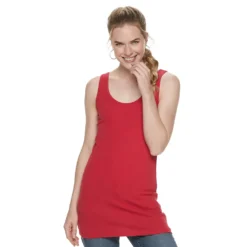 Women's Sonoma Goods For Life® Tunic Layering Tank Top -Outlet Clothiza Store 2979874 Valentine Cupid