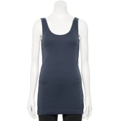 Women's Sonoma Goods For Life® Tunic Layering Tank Top -Outlet Clothiza Store 2979874 Violet