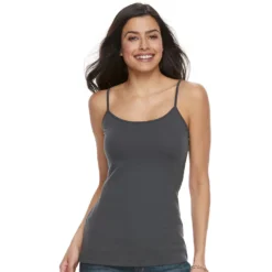 Women's Sonoma Goods For Life® Everyday Camisole -Outlet Clothiza Store 3223700 Asphalt