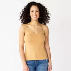 Women's Sonoma Goods For Life® Everyday Camisole -Outlet Clothiza Store 3223700 Camel