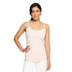 Women's Sonoma Goods For Life® Everyday Camisole -Outlet Clothiza Store 3223700 Scallop Pink