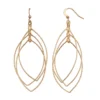 Sonoma Goods For Life™ Nickel Free Triple Marquise Drop Earrings