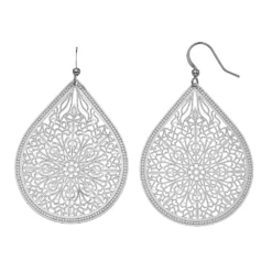 Sonoma Goods For Life® Filigree Teardrop Earrings