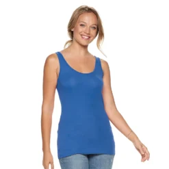 Women's Sonoma Goods For Life® Layering Tank -Outlet Clothiza Store 3381138 Blue