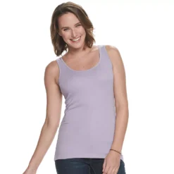 Women's Sonoma Goods For Life® Layering Tank -Outlet Clothiza Store 3381138 French Lilac
