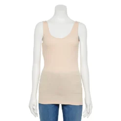 Women's Sonoma Goods For Life® Layering Tank -Outlet Clothiza Store 3381138 Fresh Scallop