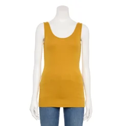 Women's Sonoma Goods For Life® Layering Tank -Outlet Clothiza Store 3381138 Gold