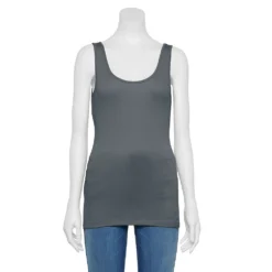 Women's Sonoma Goods For Life® Layering Tank -Outlet Clothiza Store 3381138 Gray