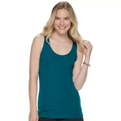 Women's Sonoma Goods For Life® Layering Tank -Outlet Clothiza Store 3381138 Mystery Teal