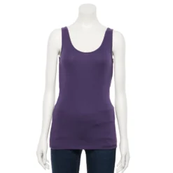 Women's Sonoma Goods For Life® Layering Tank -Outlet Clothiza Store 3381138 Plum