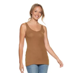 Women's Sonoma Goods For Life® Layering Tank -Outlet Clothiza Store 3381138 Sandy Tan