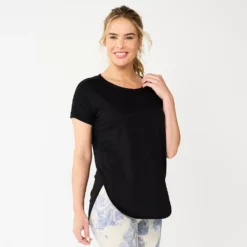 Women's Sonoma Goods For Life® Supersoft Dolman Tunic -Outlet Clothiza Store 3509904 Pitch Black