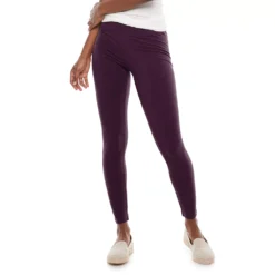 Petite Sonoma Goods For Life® Essential Leggings -Outlet Clothiza Store 3587570 Plum Skin