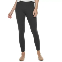 Petite Sonoma Goods For Life® Essential Leggings -Outlet Clothiza Store 3587570 Slate Heather Gray