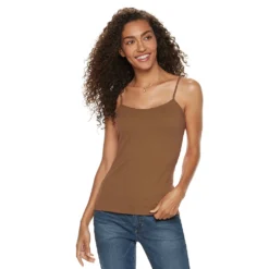 Petite Sonoma Goods For Life™ Everyday Camisole -Outlet Clothiza Store 3687455 Chestnut Brown