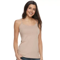 Petite Sonoma Goods For Life™ Everyday Camisole -Outlet Clothiza Store 3687455 Dapper Tan