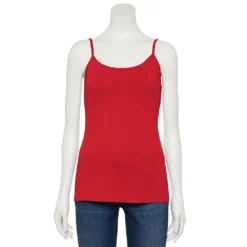 Petite Sonoma Goods For Life™ Everyday Camisole -Outlet Clothiza Store 3687455 Red
