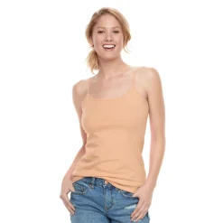 Petite Sonoma Goods For Life™ Everyday Camisole -Outlet Clothiza Store 3687455 Warm Beige
