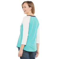 Women's Sonoma Goods For Life® Baseball Tee -Outlet Clothiza Store 4008826 ALT