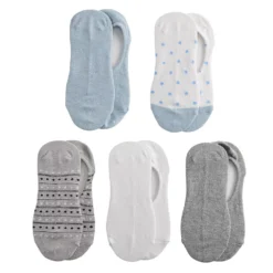 Women's Sonoma Goods For Life® 5-Pack No-Show Socks -Outlet Clothiza Store 4133288 ALT11