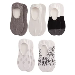 Women's Sonoma Goods For Life® 5-Pack No-Show Socks -Outlet Clothiza Store 4133288 ALT15