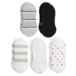 Women's Sonoma Goods For Life® 5-Pack No-Show Socks -Outlet Clothiza Store 4133288 ALT2