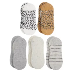 Women's Sonoma Goods For Life® 5-Pack No-Show Socks -Outlet Clothiza Store 4133288 ALT3