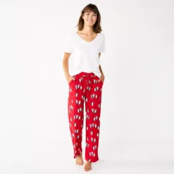 Women's Sonoma Goods For Life® Cozy Pajama Pants -Outlet Clothiza Store 4211999 Arctic Critters