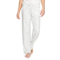Women's Sonoma Goods For Life® Cozy Pajama Pants -Outlet Clothiza Store 4211999 Ash Heather