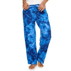 Women's Sonoma Goods For Life® Cozy Pajama Pants -Outlet Clothiza Store 4211999 Blue Night Sky