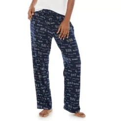 Women's Sonoma Goods For Life® Cozy Pajama Pants -Outlet Clothiza Store 4211999 Navy Dream