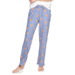 Women's Sonoma Goods For Life® Cozy Pajama Pants -Outlet Clothiza Store 4211999 Navy Pumpkin Spice