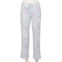 Women's Sonoma Goods For Life® Cozy Pajama Pants -Outlet Clothiza Store 4211999 Purple Tie Dye