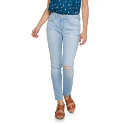 Women's Sonoma Goods For Life® Curvy High-Waisted Skinny Jeans -Outlet Clothiza Store 4342530 Meadowlark