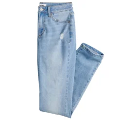 Women's Sonoma Goods For Life® Straight-Leg High-Waisted Curvy Jeans -Outlet Clothiza Store 4380113 ALT5